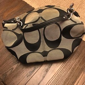Coach fabric purse